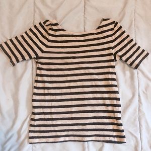 Fitted Madewell scoop backed shirt